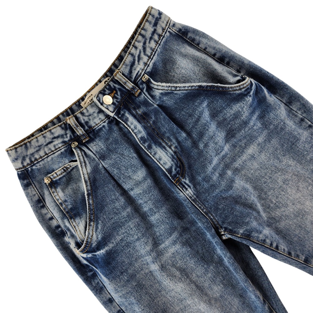 Refuge Denim 80's Mom‎ Jeans Women XS Blue High Rise Tapered Cotton